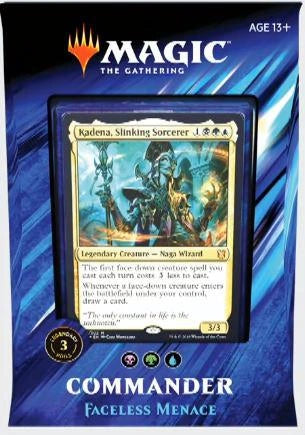 Magic the Gathering Commander Faceless Menace