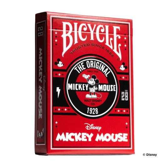 Cartes à jouer Bicycle Gold Standard rouges et bleues assorties