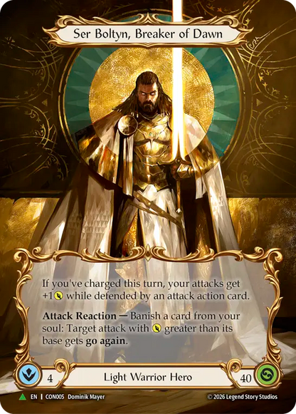 Ser Boltyn, Breaker of Dawn