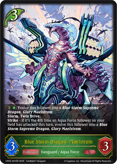 Blue Storm Dragon, Maelstrom