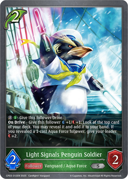 Light Signals Penguin Soldier