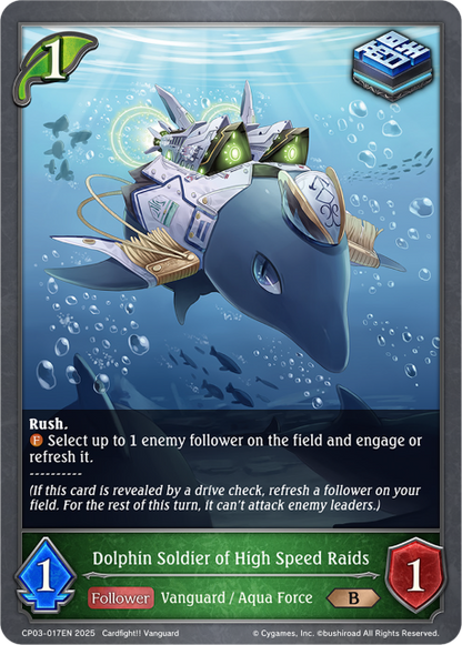 Dolphin Soldier of High Speed Raids