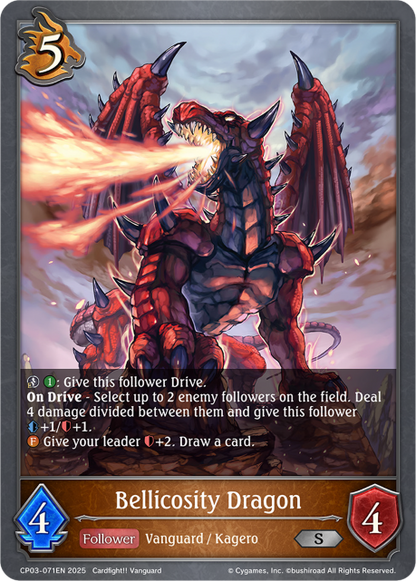 Bellicosity Dragon