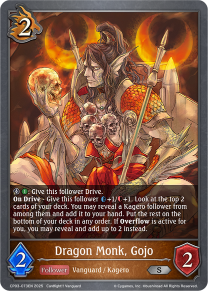 Dragon Monk, Gojo