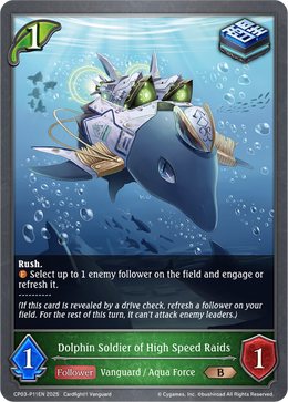 Dolphin Soldier of High Speed Raids 