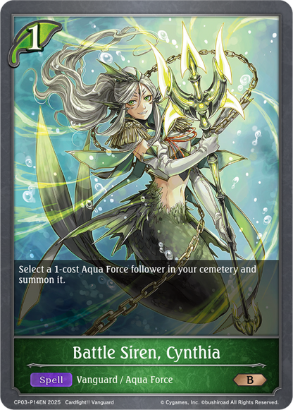 Battle Siren, Cynthia 