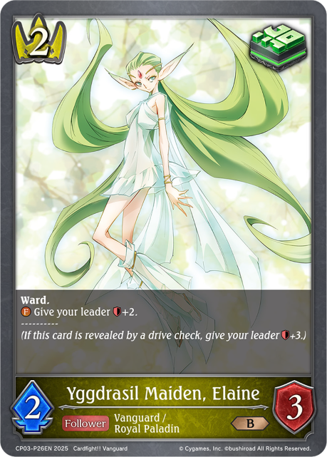Yggdrasil Maiden, Elaine 