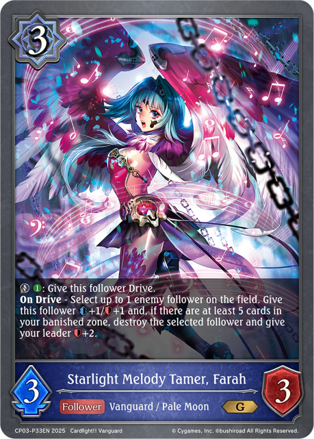 Starlight Melody Tamer, Farah 