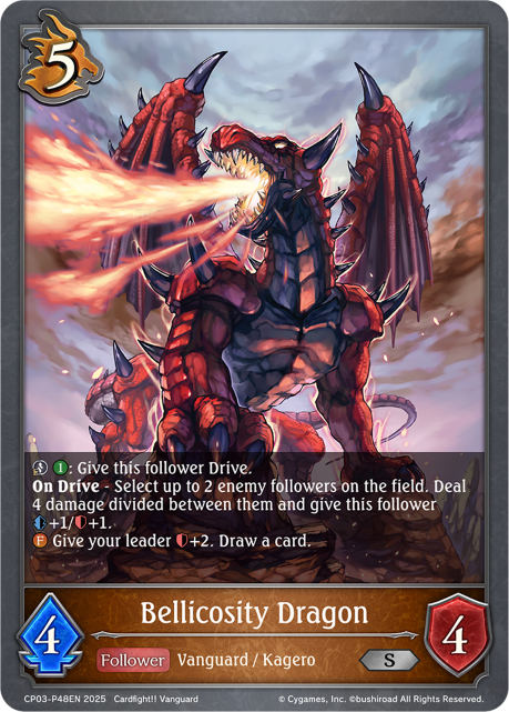 Bellicosity Dragon 