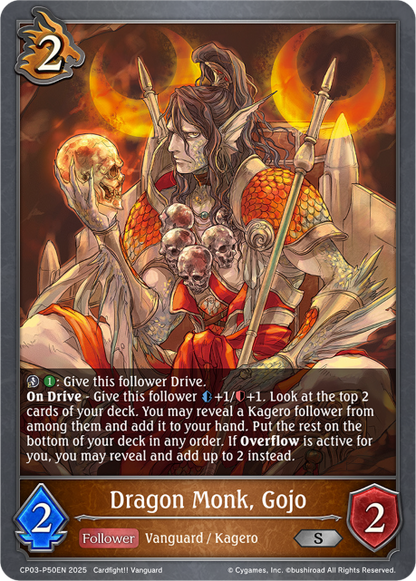 Dragon Monk, Gojo 