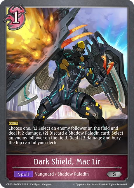 Dark Shield, Mac Lir 