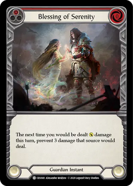 Blessing of Serenity (Red)