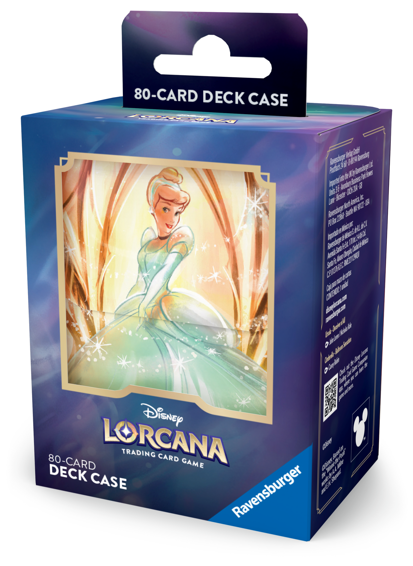 Disney Lorcana: TCG Deck Case Cinderella Archazia's Island