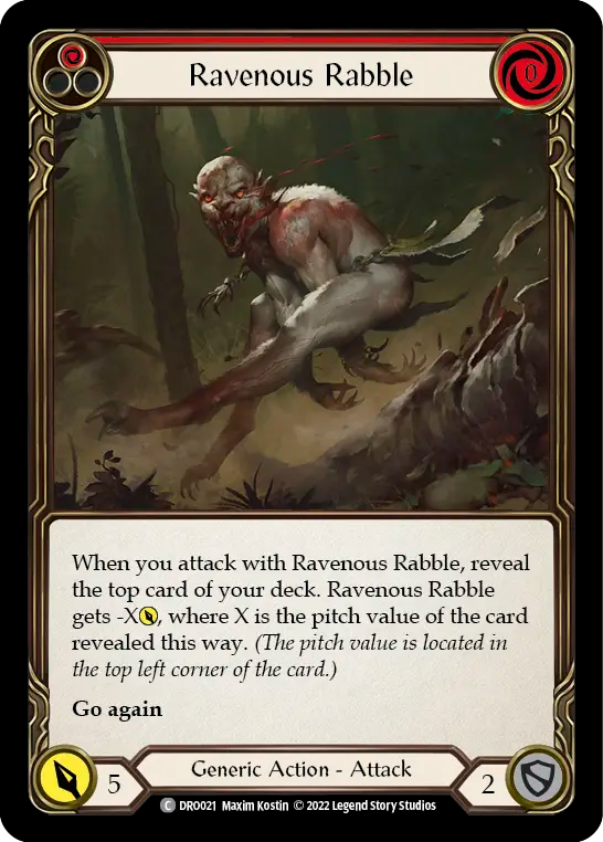 Ravenous Rabble (Red)