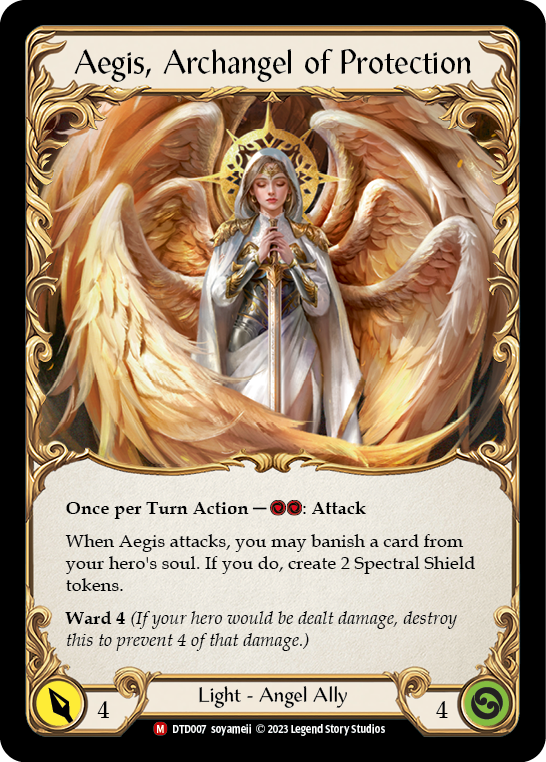 Figment of Protection (Yellow) // Aegis, Archangel of Protection