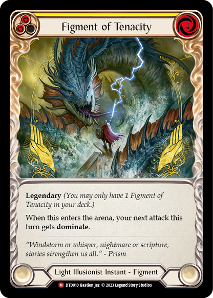 Figment of Tenacity (Yellow) // Metis, Archangel of Tenacity