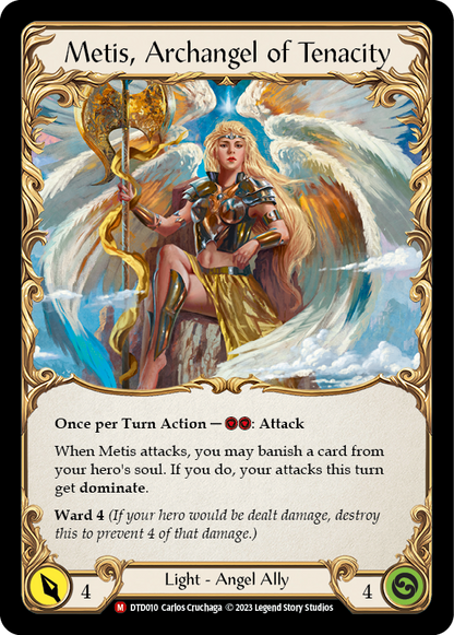 Figment of Tenacity (Yellow) // Metis, Archangel of Tenacity