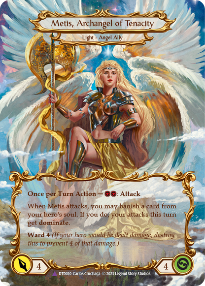 Figment of Tenacity (Yellow) // Metis, Archangel of Tenacity