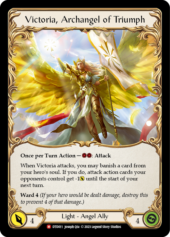 Figment of Triumph (Yellow) // Victoria, Archangel of Triumph