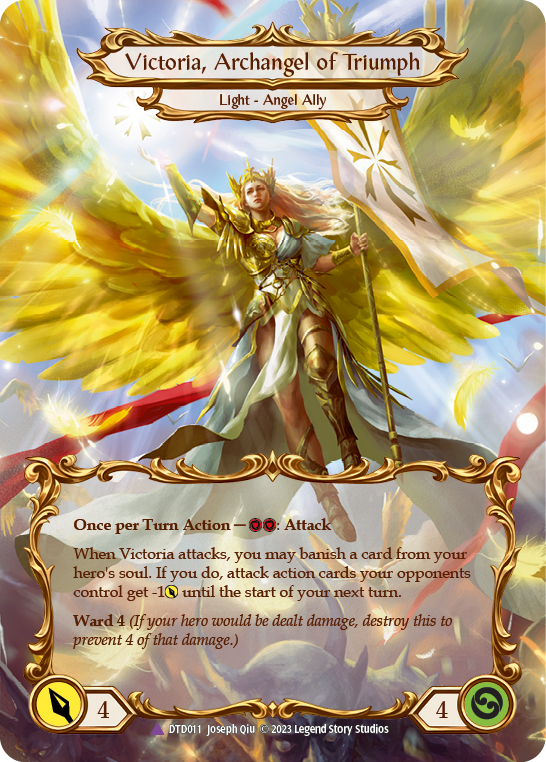 Figment of Triumph (Yellow) // Victoria, Archangel of Triumph