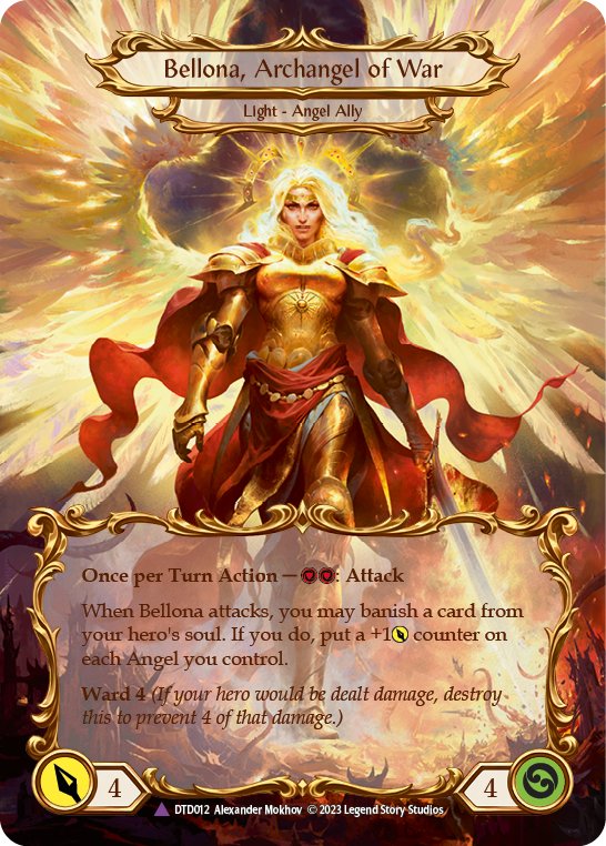 Figment of War (Yellow) // Bellona, Archangel of War