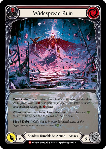 Widespread Ruin (Red)