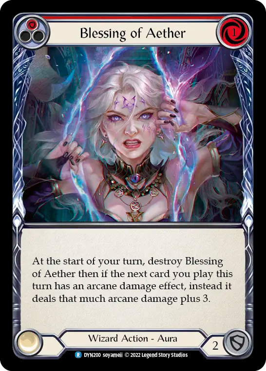 Blessing of Aether (Red)