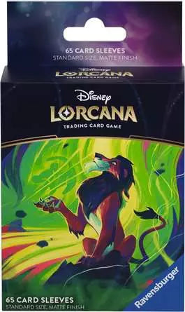 Disney Lorcana: Card Sleeves Scar (65)