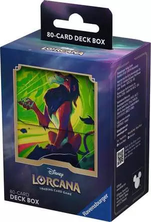 Disney Lorcana: TCG Deck Box Scar