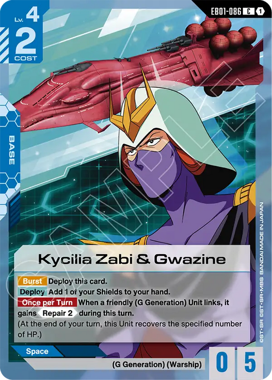 Kycilia Zabi and Gwazine