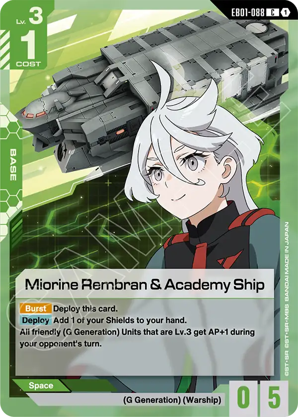 Miorine Rembran and Academy Ship