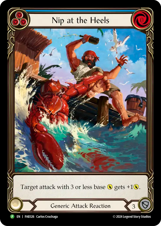 Nip at the Heels (Blue)