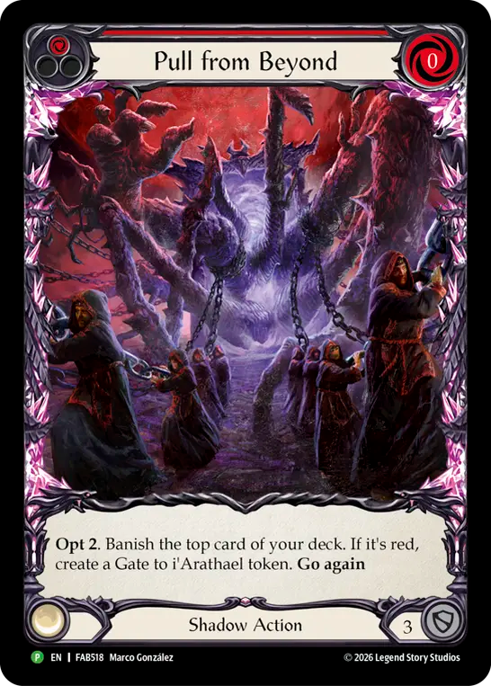 Pull from Beyond (Red)