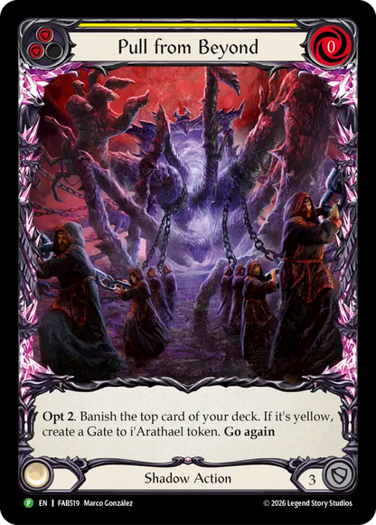 Pull from Beyond (Yellow)