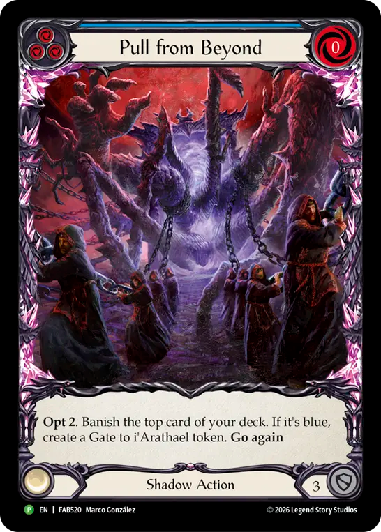 Pull from Beyond (Blue)