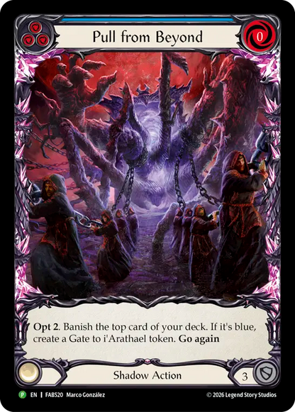 Pull from Beyond (Blue)