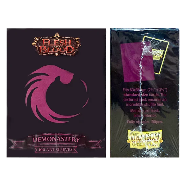 Dragon Shield Standard Size Matte Art Sleeve - Demonastery