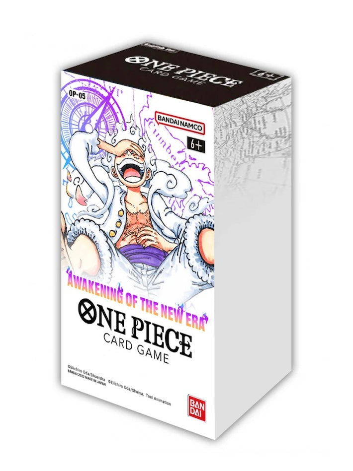 Jeu de cartes One Piece : Double Pack Set Volume 2 (DP02) - L'éveil de la nouvelle ère (OP-05)