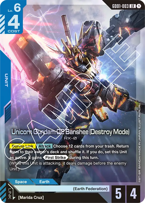 Unicorn Gundam 02 Banshee Destroy Mode