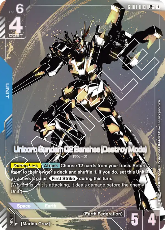 Unicorn Gundam 02 Banshee Destroy Mode 