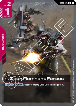 Zeon Remnant Forces