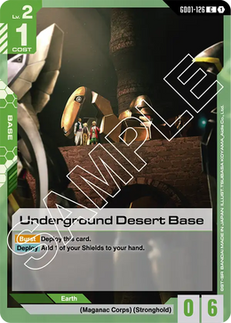 Underground Desert Base