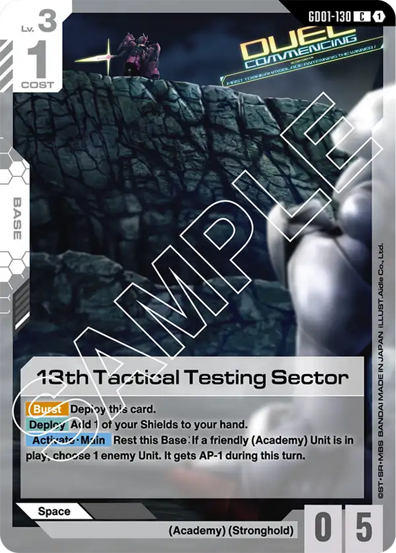 13th Tactical Testing Sector