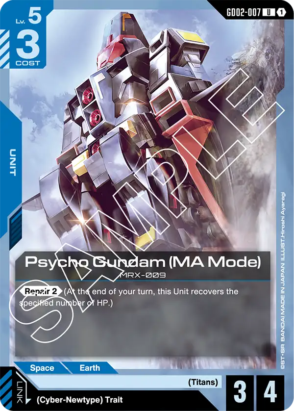 Psycho Gundam MA Mode