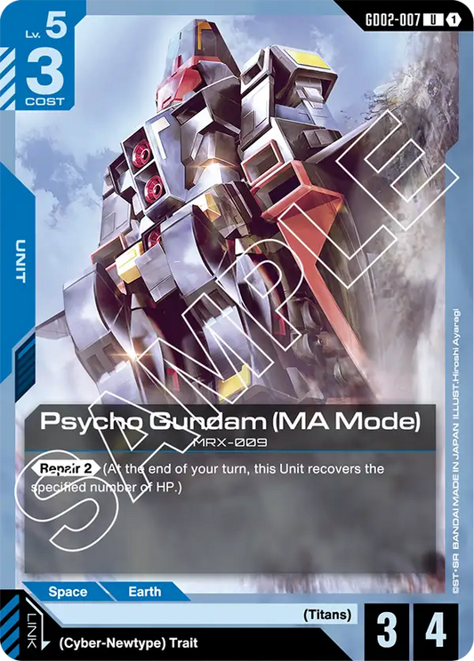 Psycho Gundam MA Mode