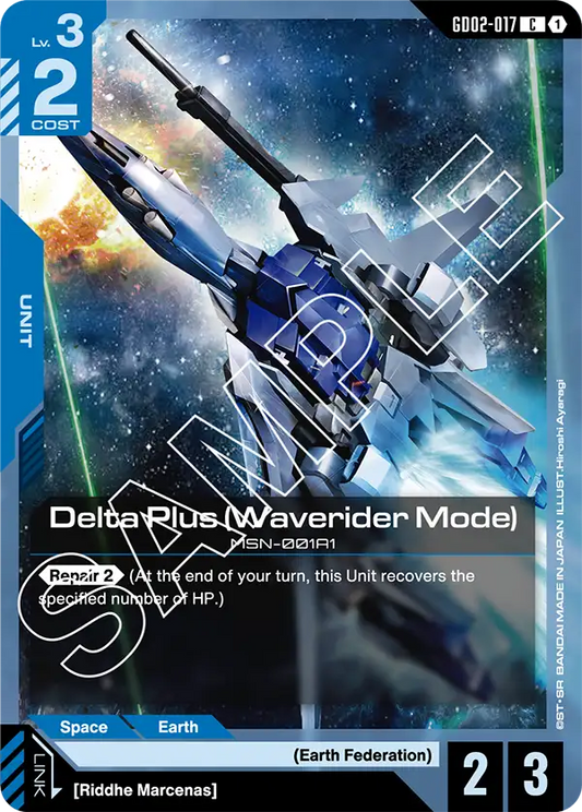 Delta Plus Waverider Mode