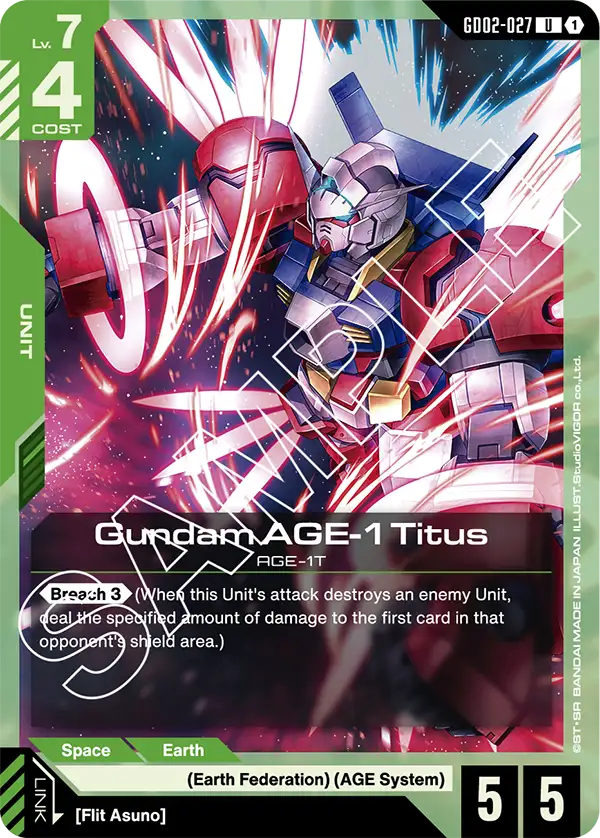 Gundam AGE 1 Titus GD02 027