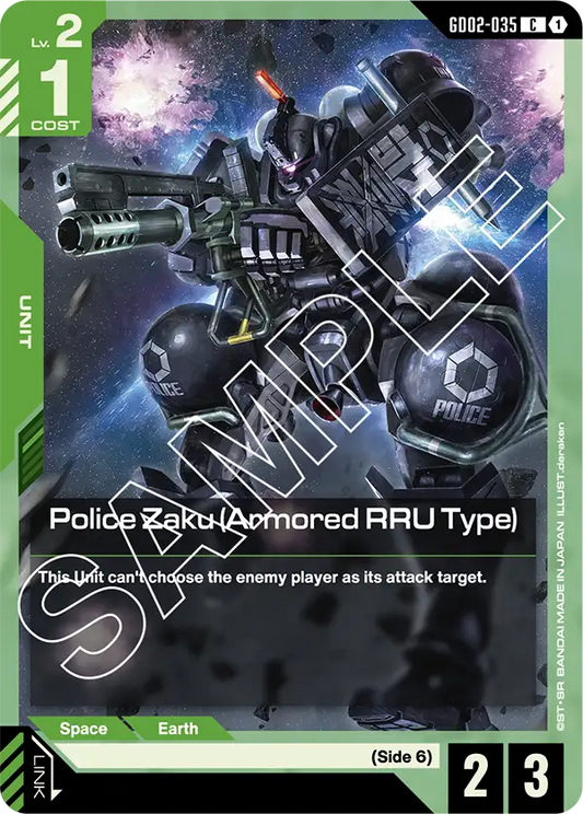 Police Zaku Armored RRU Type