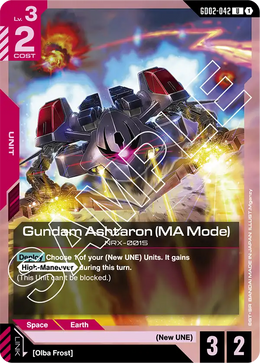 Gundam Ashtaron MA Mode