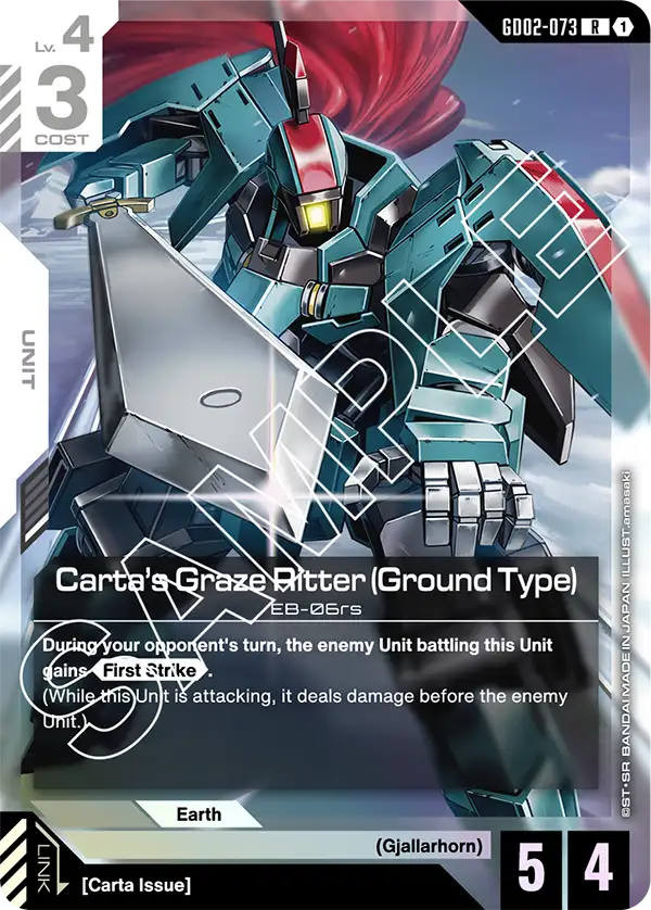 Cartas Graze Ritter Ground Type
